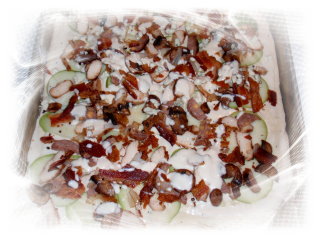 Chicken Pear Pizza