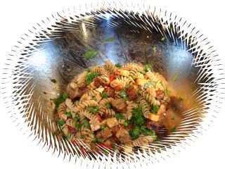 Pasta Kielbasa Salad