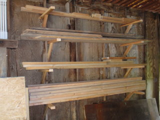 Wood Rack